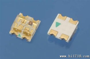 供應全新特價貼片LED 0603橙翠綠雙色發光二極管